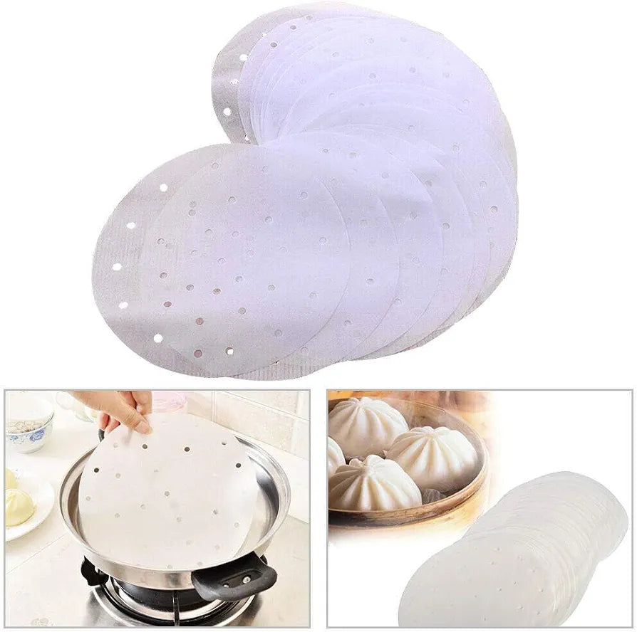 Silicone Disposable Oil Paper Non-stick Perforated Paper Air Fryer