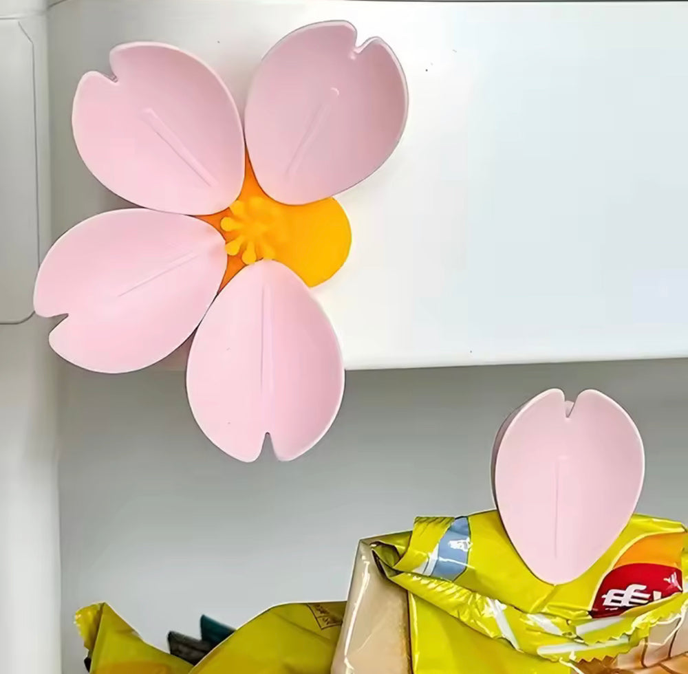 Floral Flower Shape Food Bag Sealing Clip