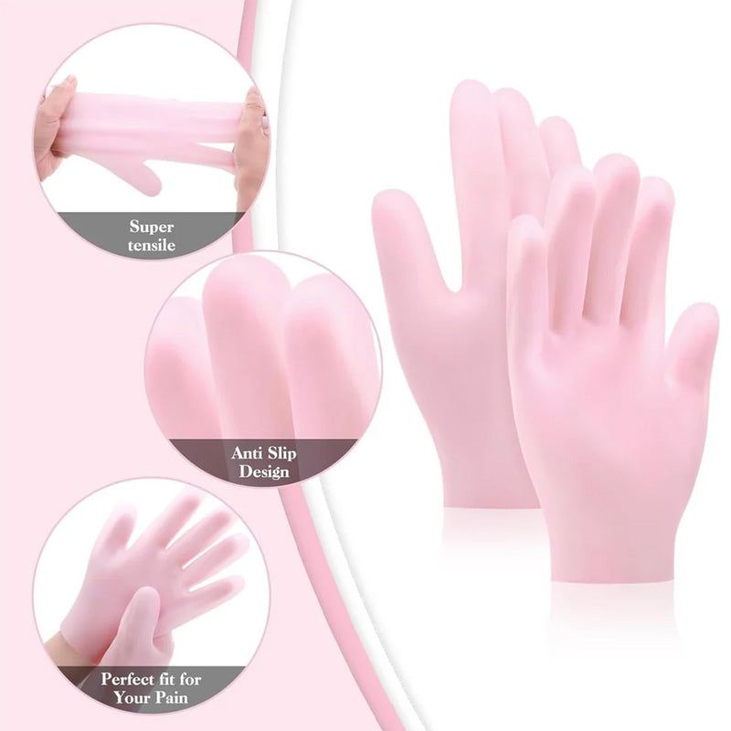 Silicone Hand Moisturizing Gel Gloves