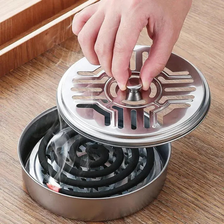 Stainless Steel Mosquito Coil Holder