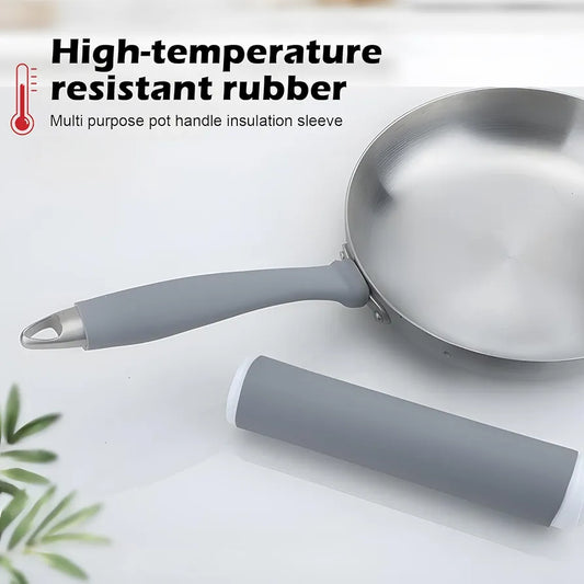Heat-Resistant Silicone Pan Handle Sleeve