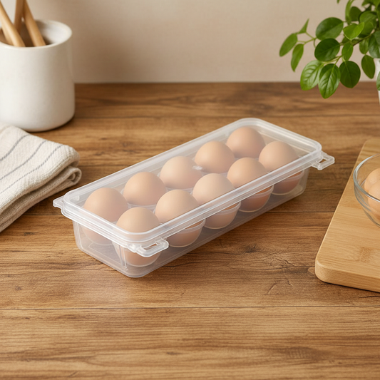 10 Grid Egg Storage Box