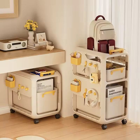 3 Layer Multipurpose Movable Storage Organizer Cart