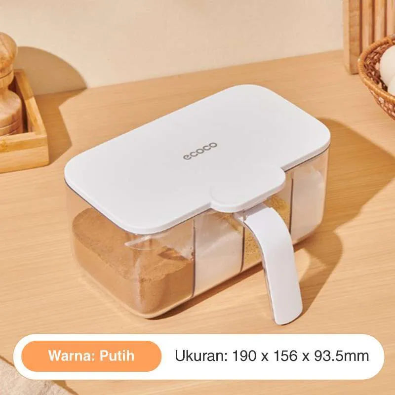 ECOCO Multi-compartment Sealed Seasoning Box