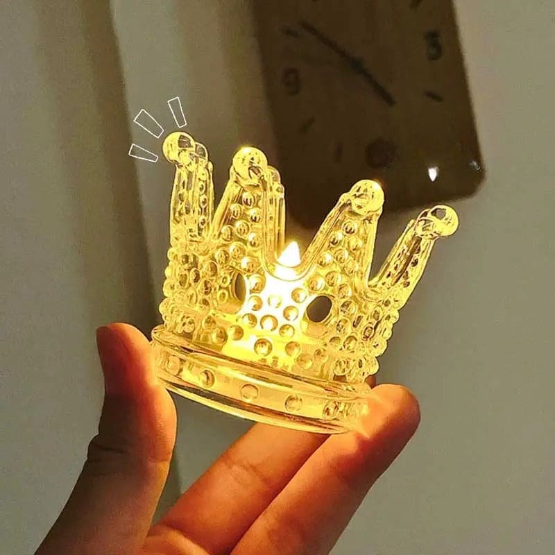Crown LED Night Light For Multifunctional