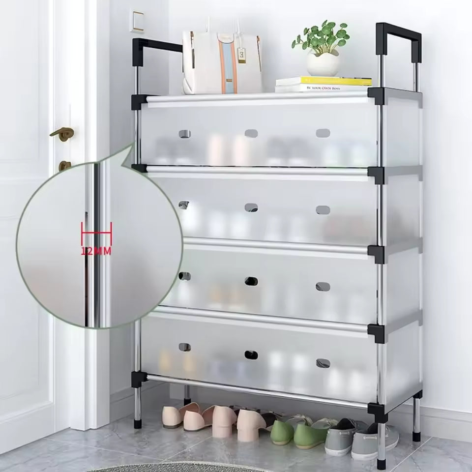 Multilayer Dustproof Shoe Storage Rack Heavy Quality