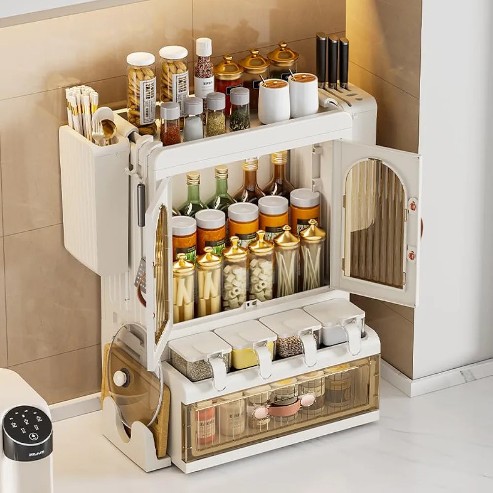 Large Capacity Multifunctional Kitchen Storage Organizer