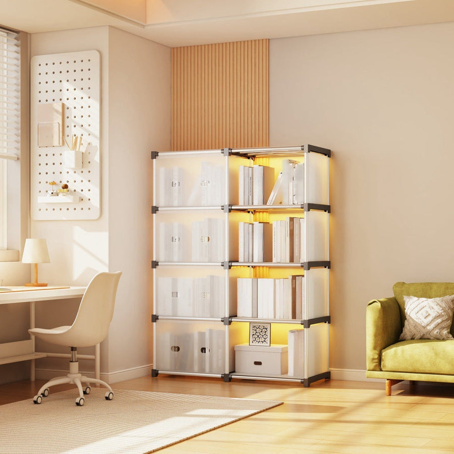 Multi-Layer Dustproof Cabinet Storage Shelf