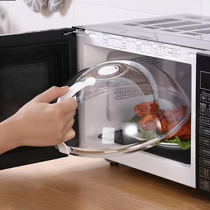 Microwave Food Cover Splash Proof Plate Cover
