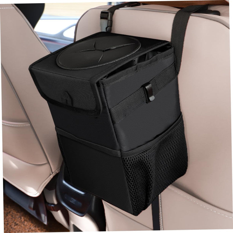 Multifunctional Waterproof Car Trash Bin and Insulated Storage Organizer
