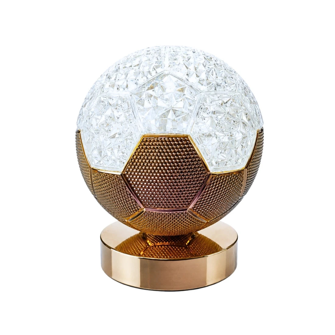 Luxury Crystal Golden Table LED Lamp