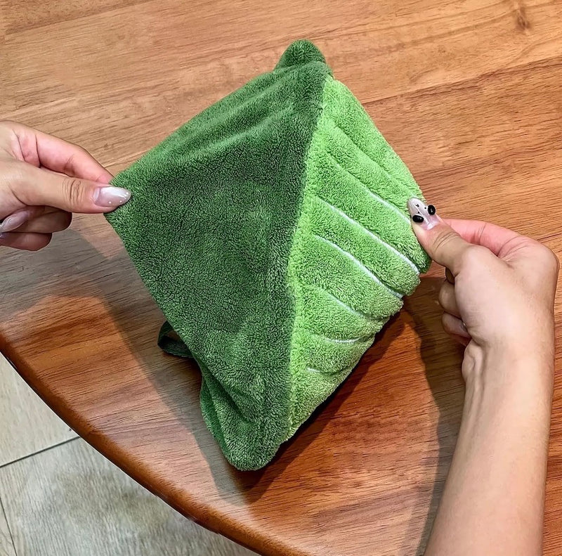 Leaf Shaped Kitchen Hand Towel