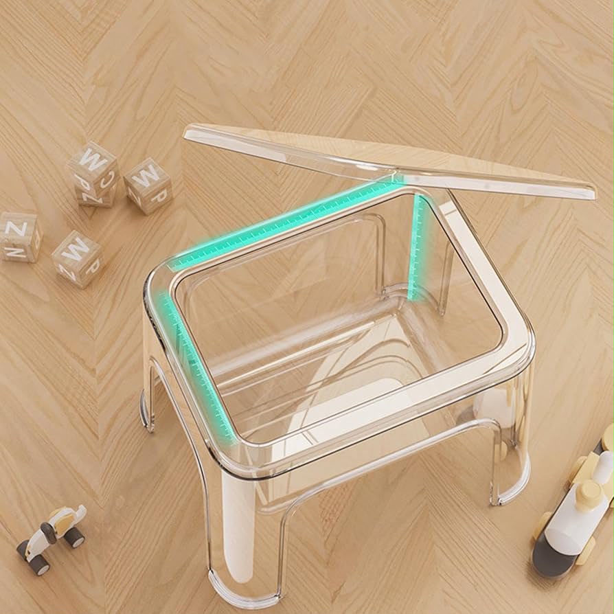 Multi-purpose Household Acrylic Storage Stool