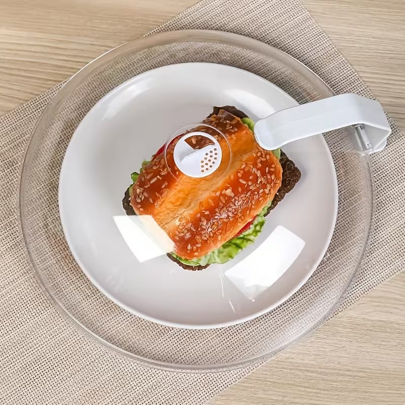 Microwave Food Cover Splash Proof Plate Cover