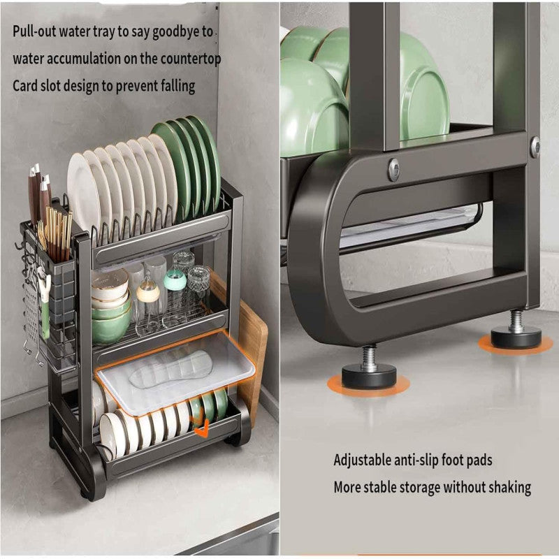 Stainless Steel Heavy Quality Kitchen Dishes Rack