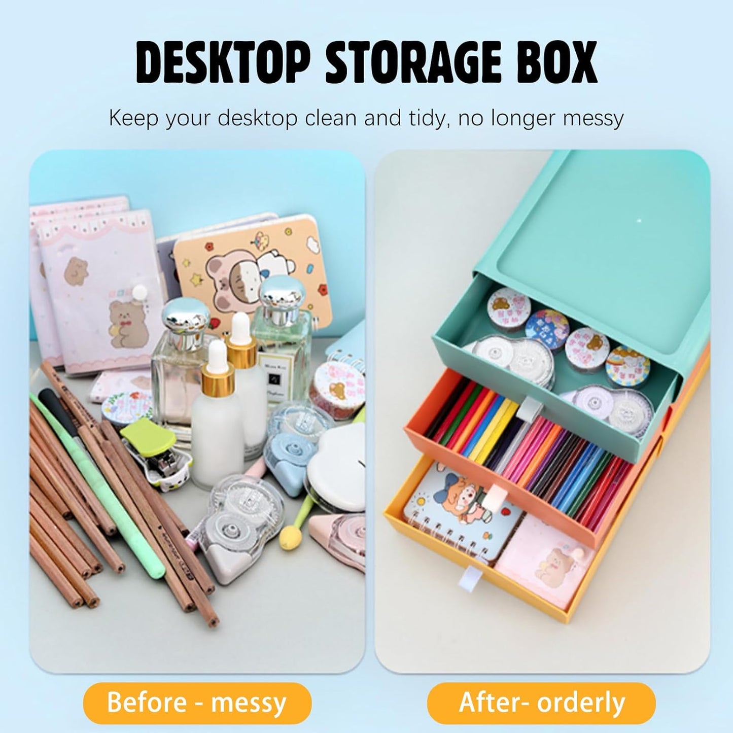 Multipurpose Drawer Shelf Storage Organizer