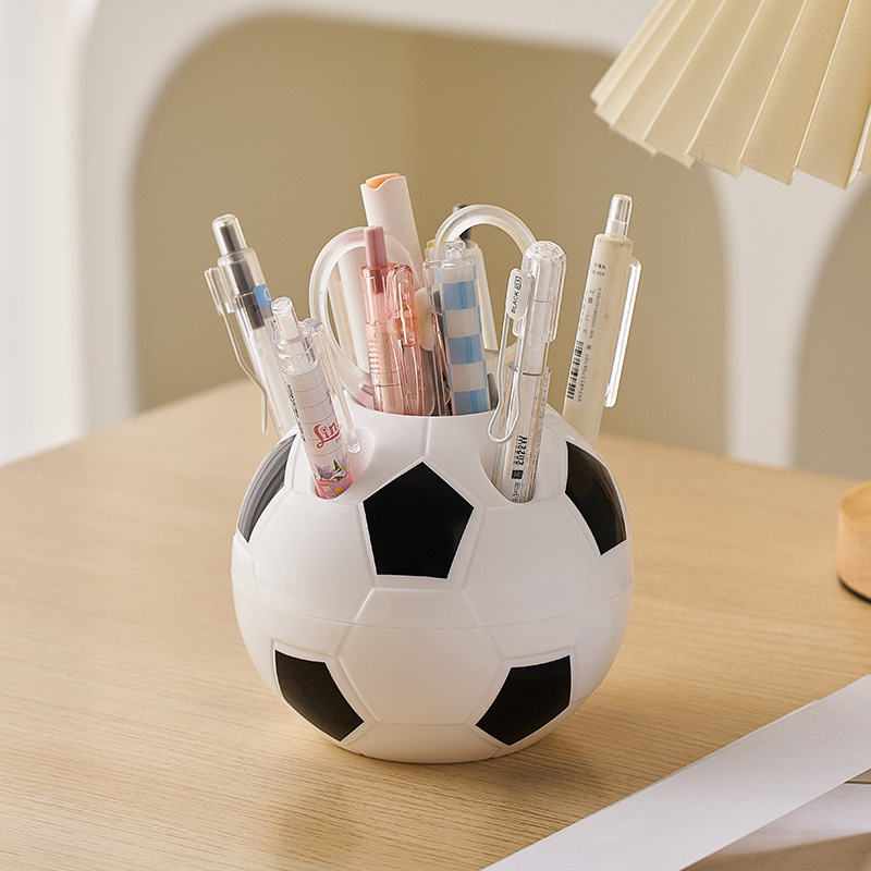 Durable And Creative Football Desktop Organizer