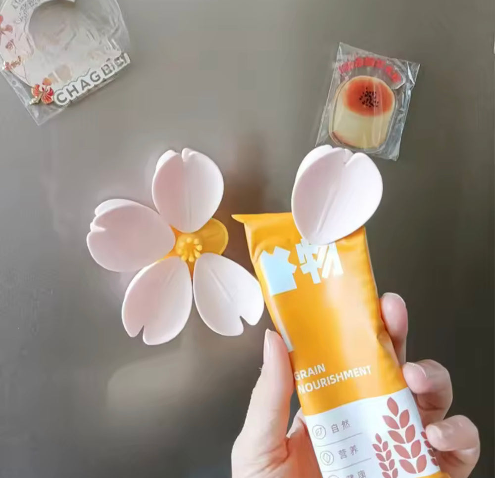 Floral Flower Shape Food Bag Sealing Clip