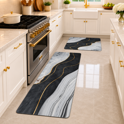 Luxury House Kitchen Floor Mat Set