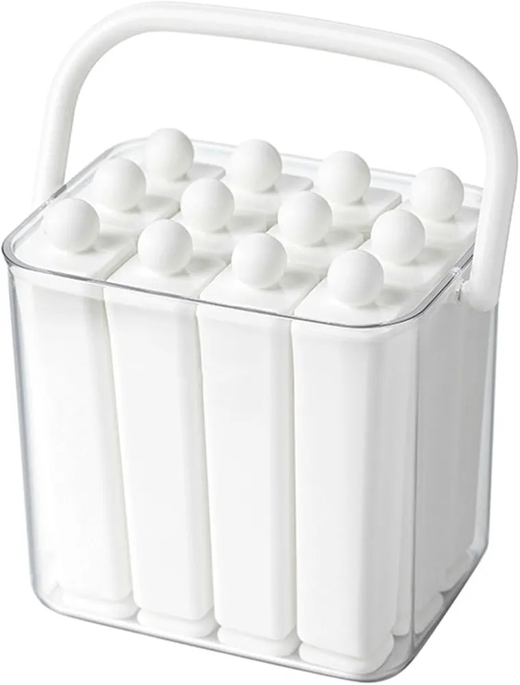 10 Grid Silicone Ice Popsicle Mold