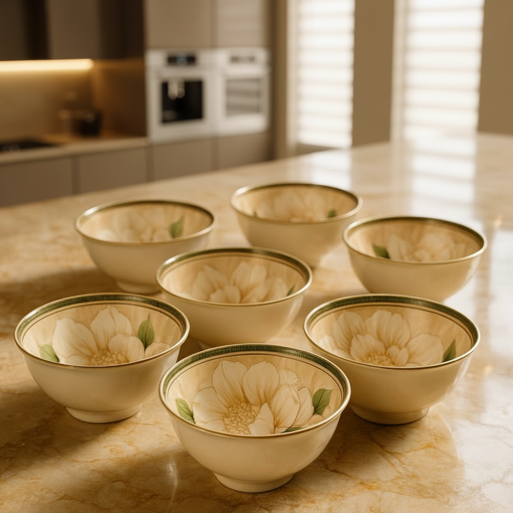 Premium 6 Pieces Serving Bowl Different Designs