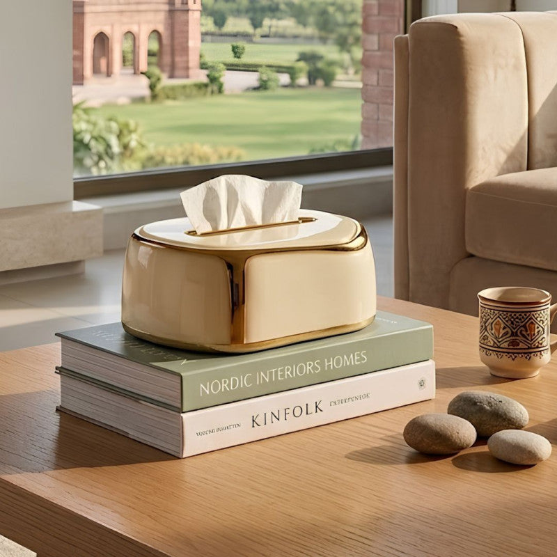 Elegant Luxury Decorative Tissue Storage Box