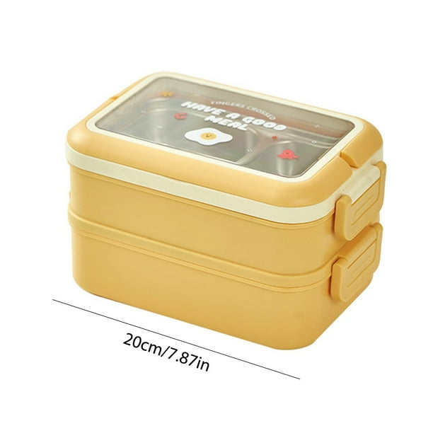Insulated Stainless Steel 2 Layer Lunch Box