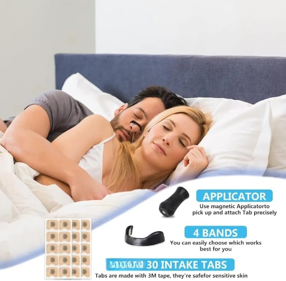 15 Pairs Magnetic Nose Strip, Premier Nasal Dilator Starter Kit