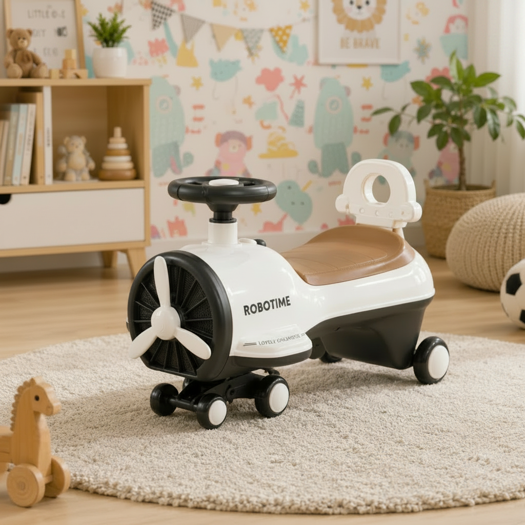 Auto Ride On Baby Walker Car