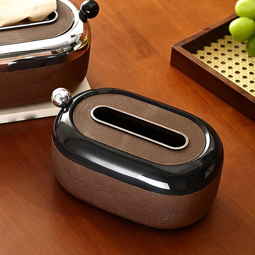 Creative Curve Oval Tissue Box Holder