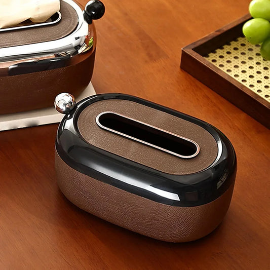 Creative Curve Oval Tissue Box Holder