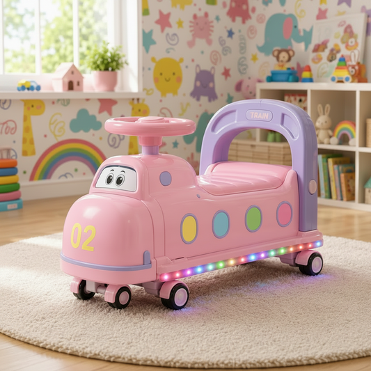 Airplane Style Auto Baby Walker