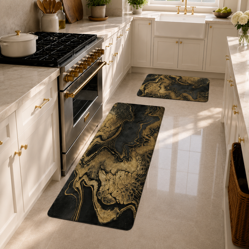 Luxury House Kitchen Floor Mat Set