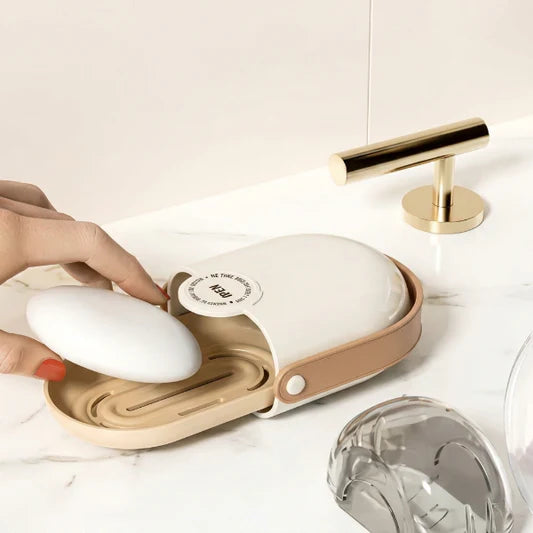 Anti-Leak Transparent Portable Travel Soap Box