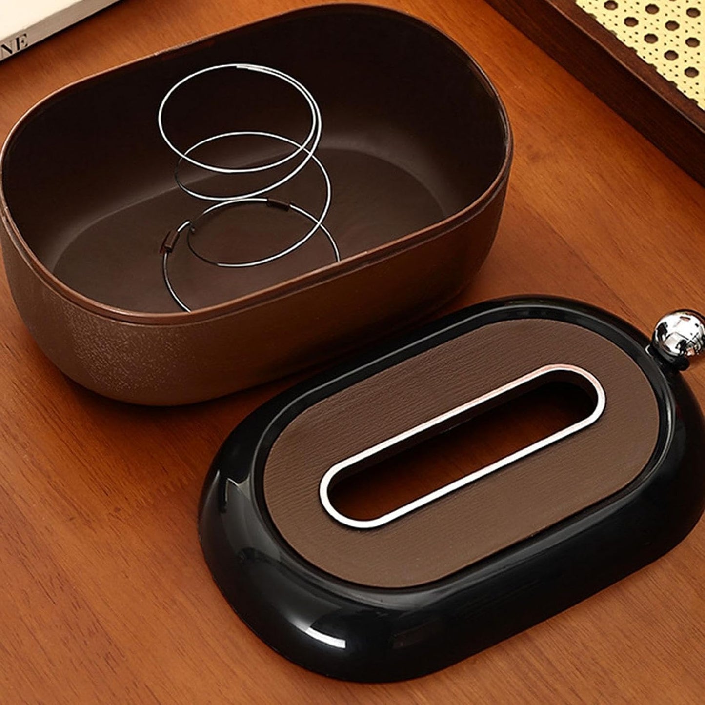 Creative Curve Oval Tissue Box Holder