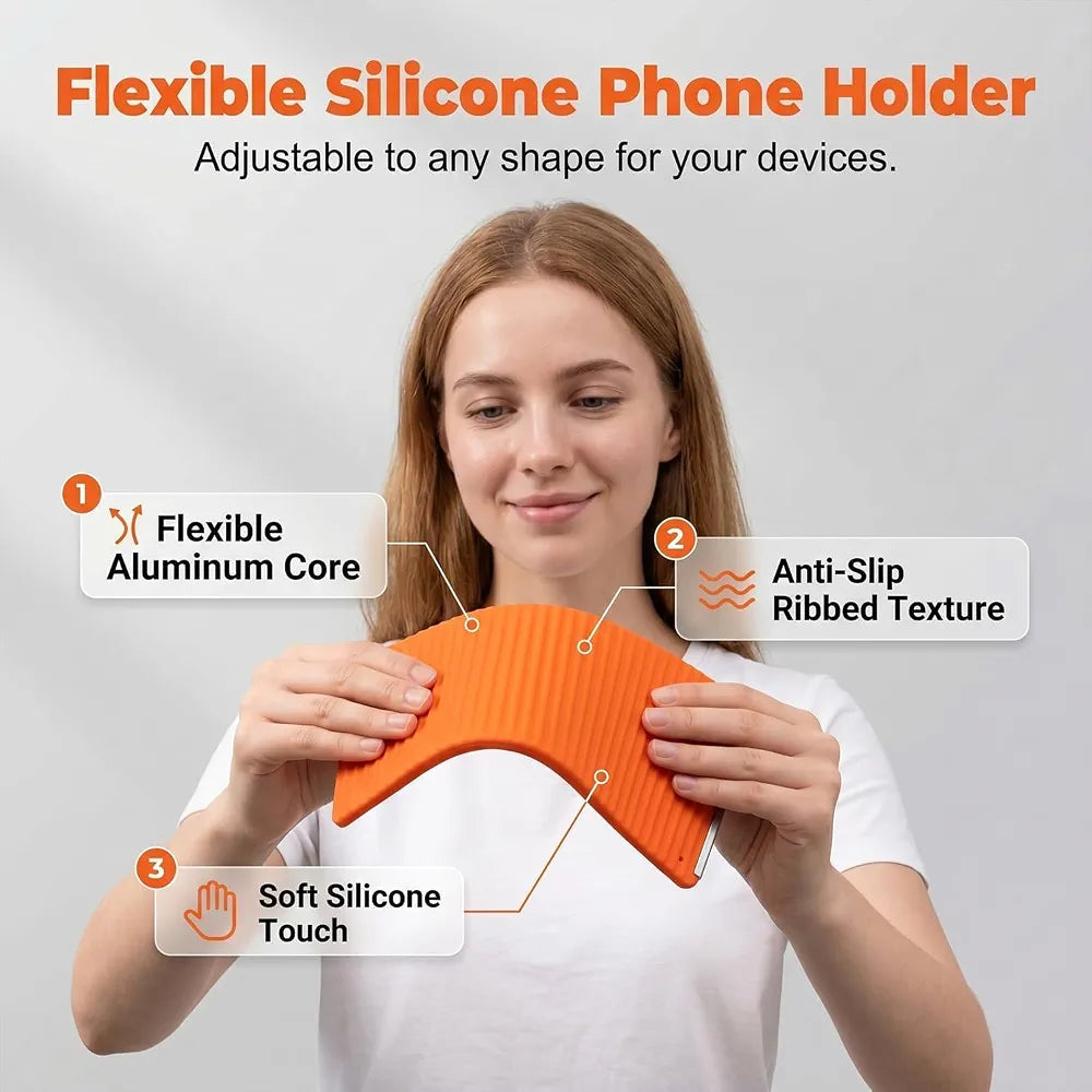 Flexible & Foldable Silicone Phone Stand