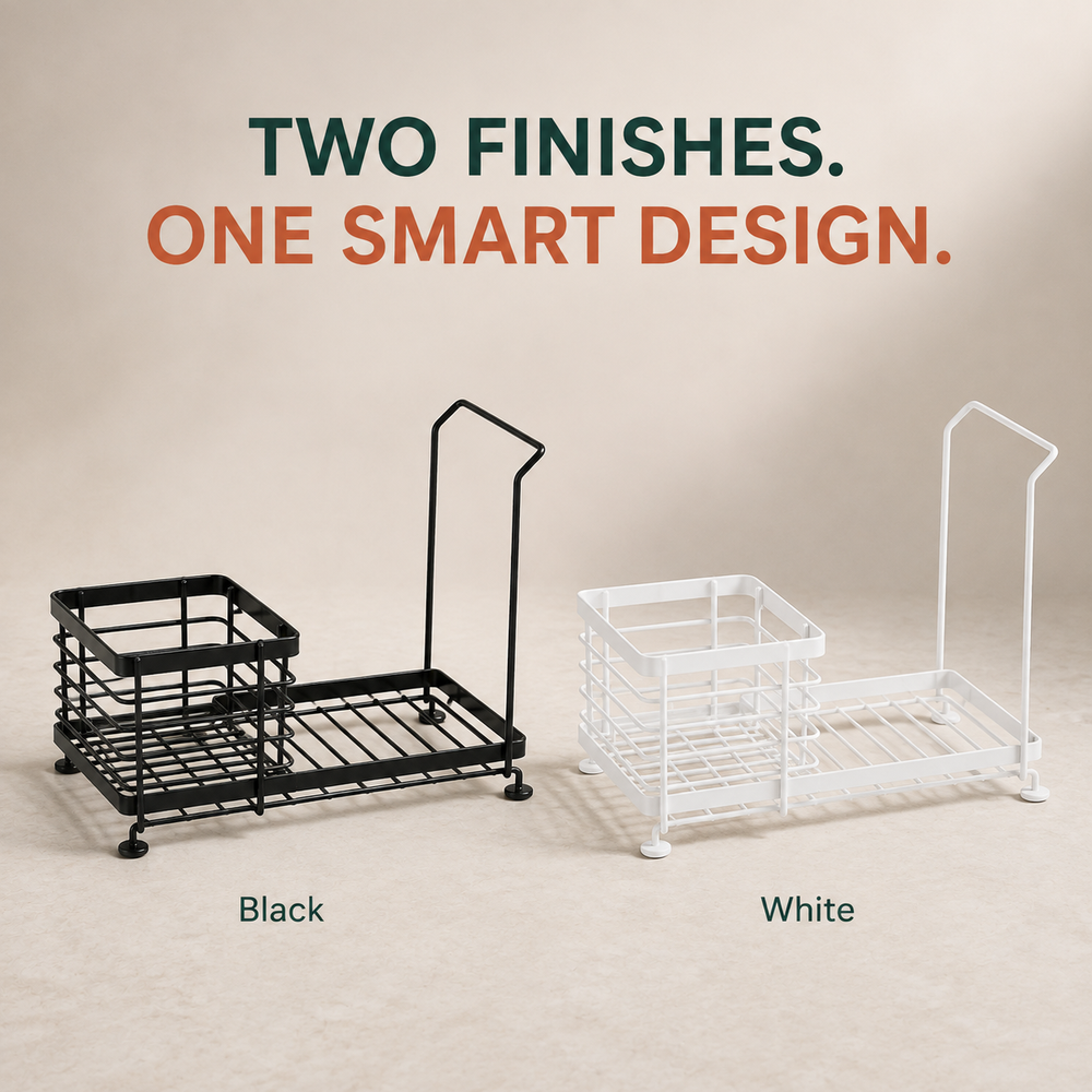 2 In 1 Kitchen Sink Caddy Organizer