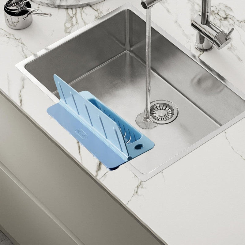 Kitchen Sink Splash Guard and Caddy