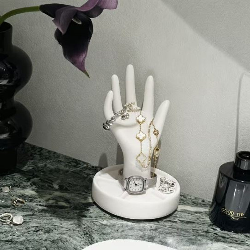 Creative Hand Shaped Jewelry Display Stand Decor Organizer