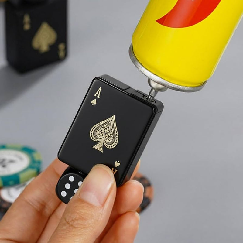 Creative Playing Card Jet Flame Lighter