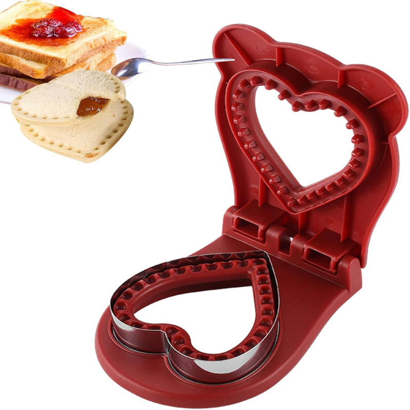 Heart Shaped Stainless Steel Sandwich Cutter