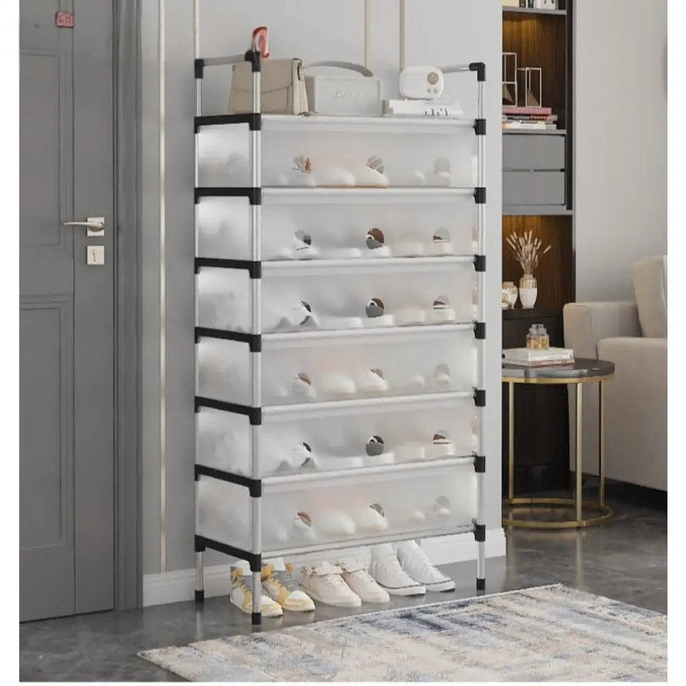 Multilayer Dustproof Shoe Storage Rack Heavy Quality