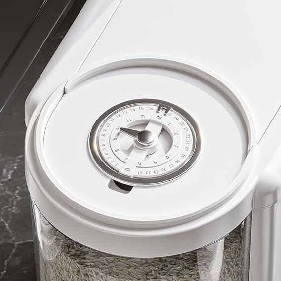 Airtight Automatic Rice Storage Dispenser With Measuring Cup