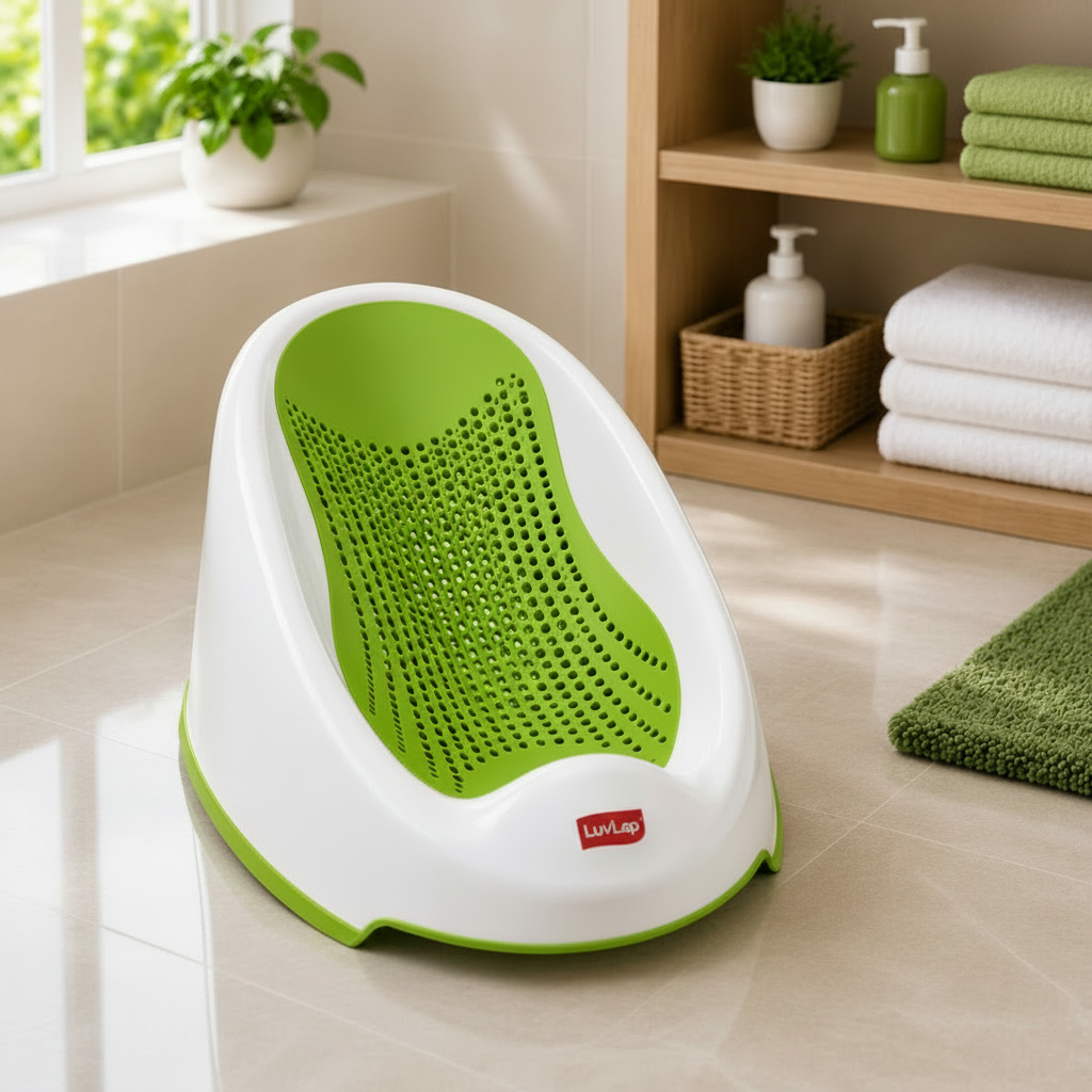 Breathable Baby Bath Support Seat