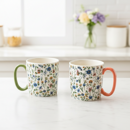 Danny Home 2Pcs mugs Set (310ML)