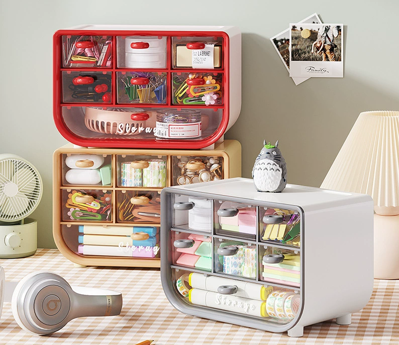 Multipurpose Desk Storage Organizer With Drawer