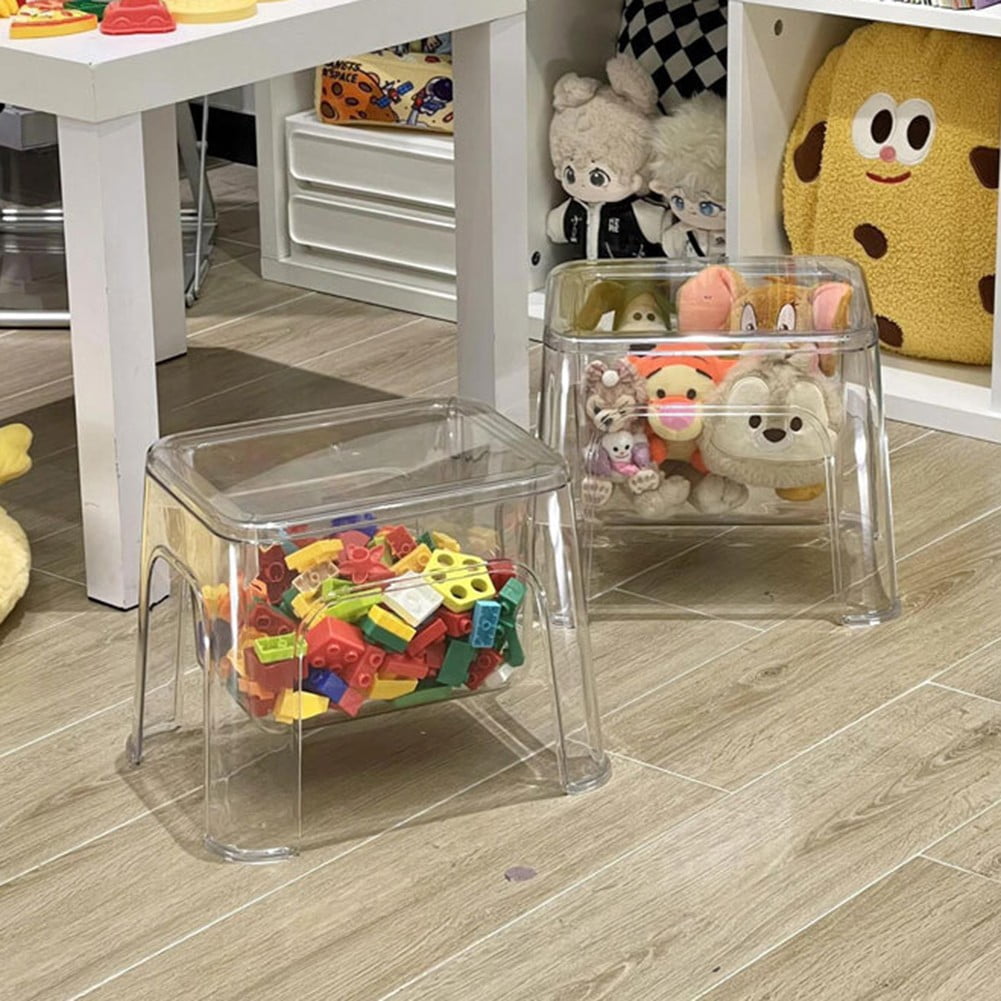 Multi-purpose Household Acrylic Storage Stool