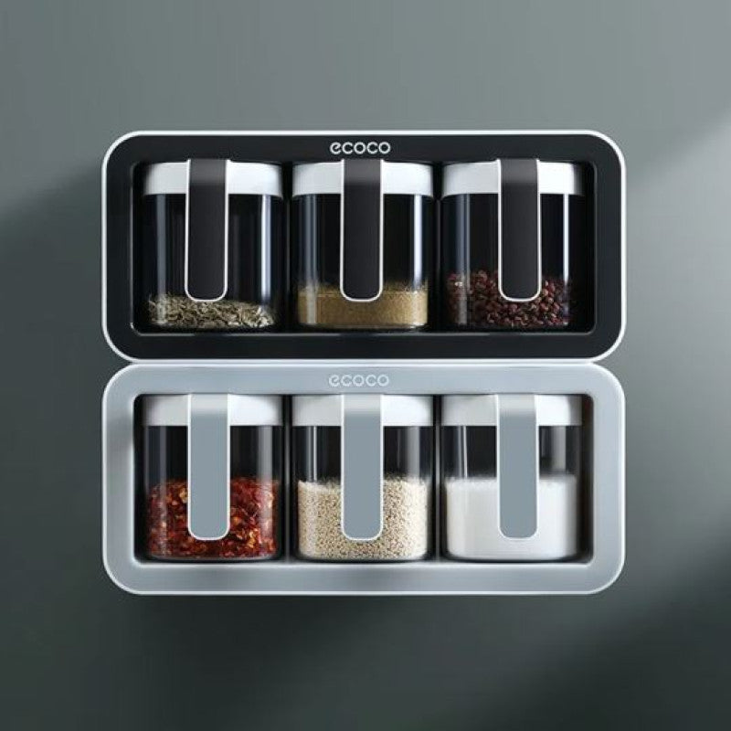 Premium Quality Wall Mounted Ecoco Spice Rack Organizer