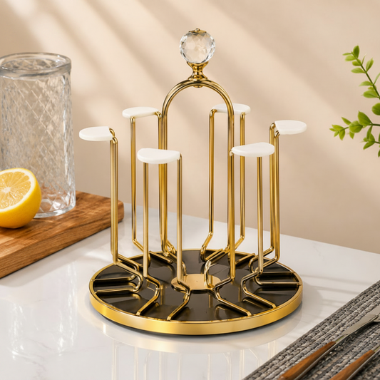 360⁰ Rotating Metal Cup Holder Stand