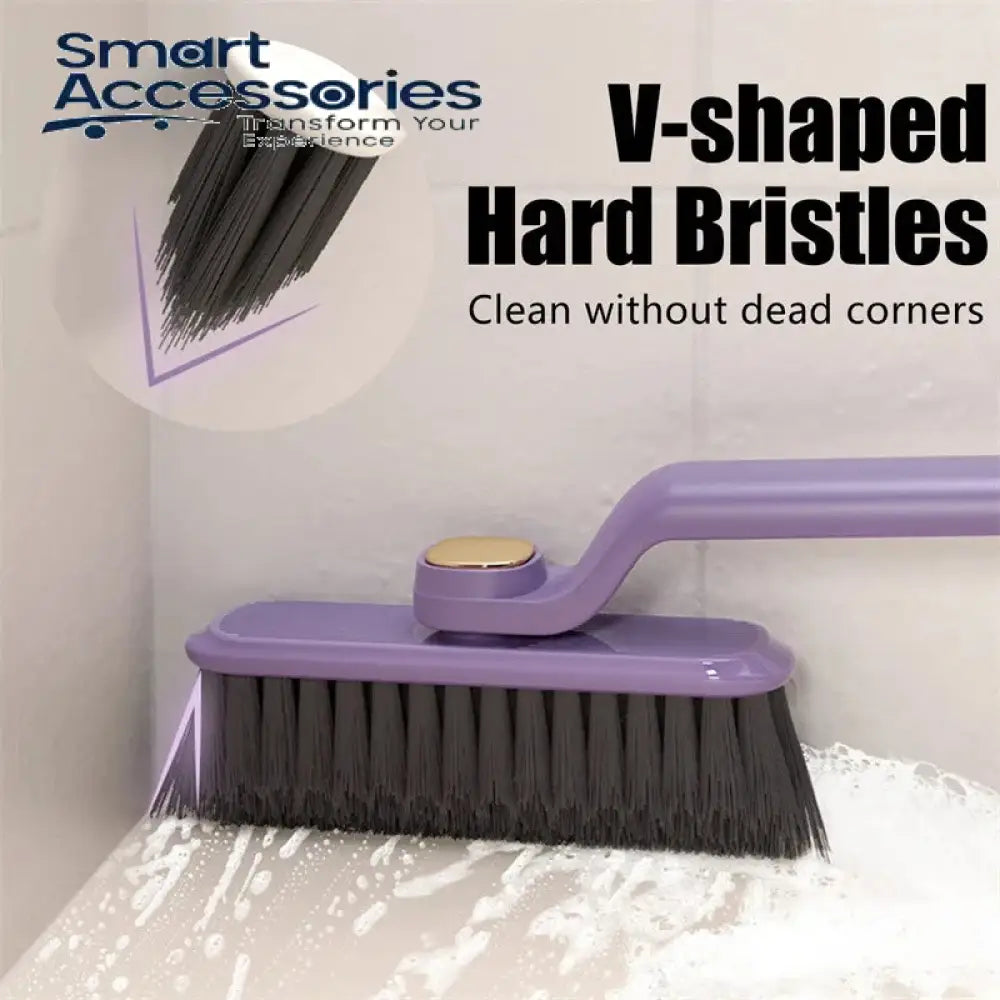 Rotating Cleaning Brush With Tweezers